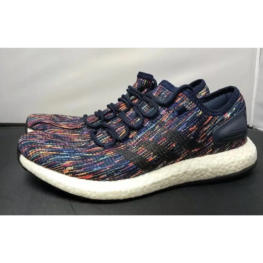 Adidas Pure Boost Ultra Navy Core Mesh Shoe Mens Size 9 New Fast Ship